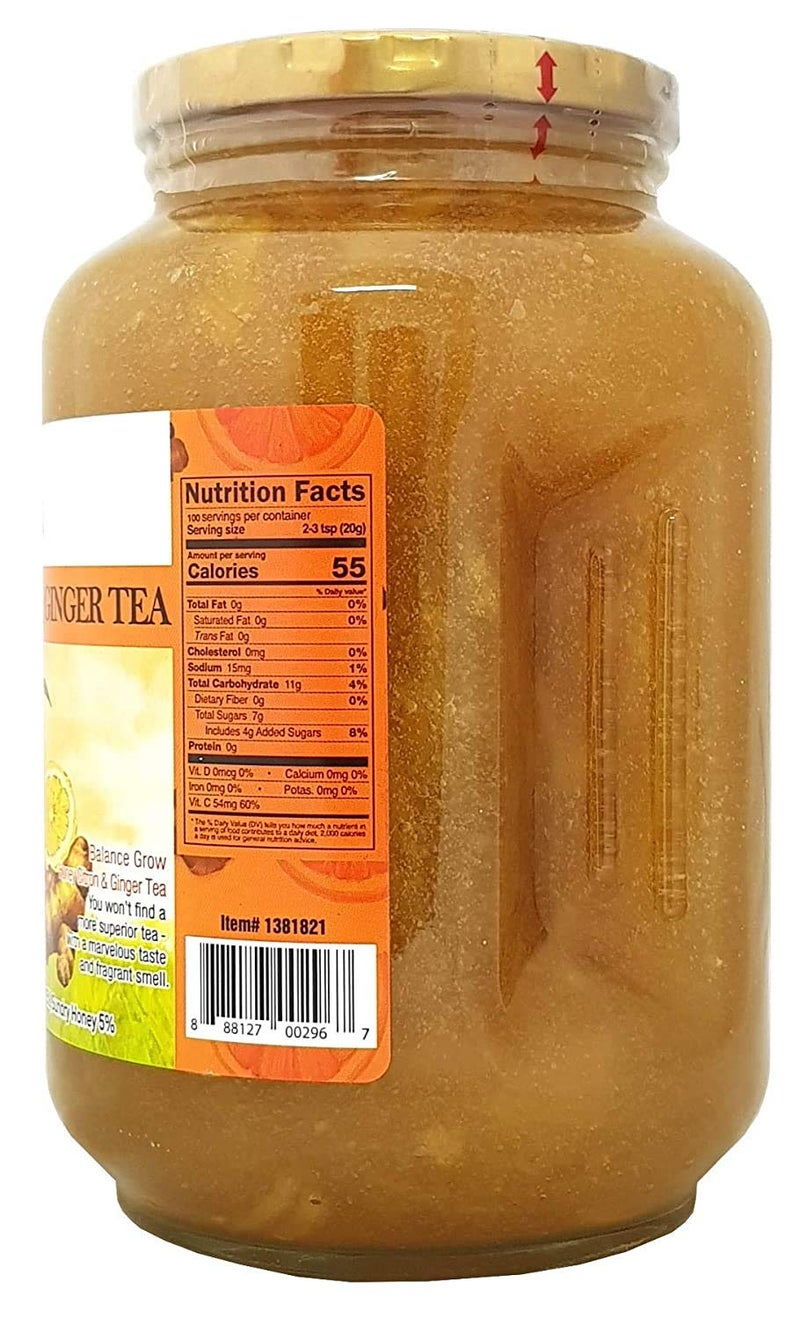 Balance Grow Honey Citron and Ginger Tea 70.55oz (4.4 lbs/2KG) pack of 1 - Image 3